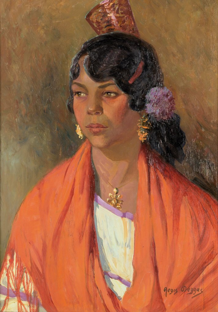 Régis Deygas (1876-1943) - Portrait d'une dame #1.1