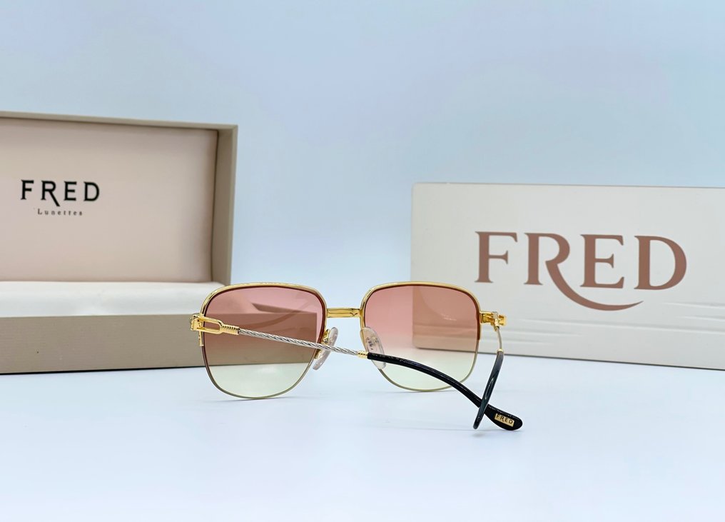 Other brand - Fred Cabestan Vintage Gold Planted 24k - Sunglasses #3.1