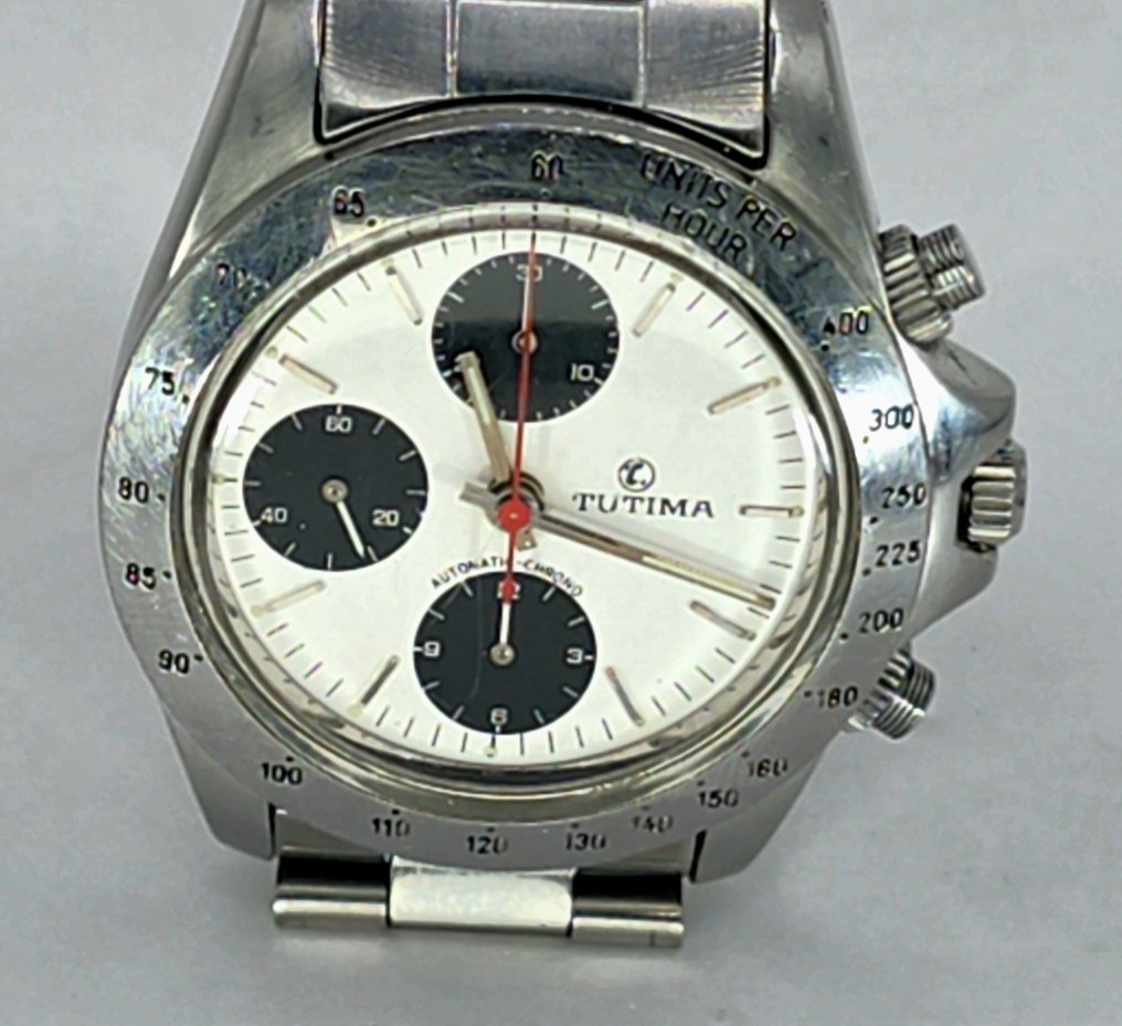 TutimaChronograph Kaliber Valjoux 7750 Men Switzerland around 1970 auction online Catawiki