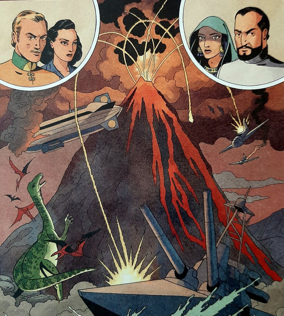 De U Straal - De Vuurpijl - luxe linnen HC - 1 Album - Gelimiteerde en genummerde oplage/2023 #2.1