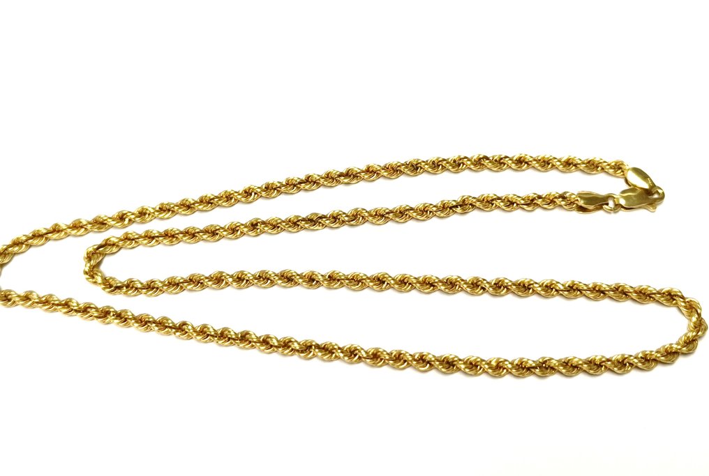 Necklace - 18 kt. Yellow gold, 50 cm - 18 kt #2.1