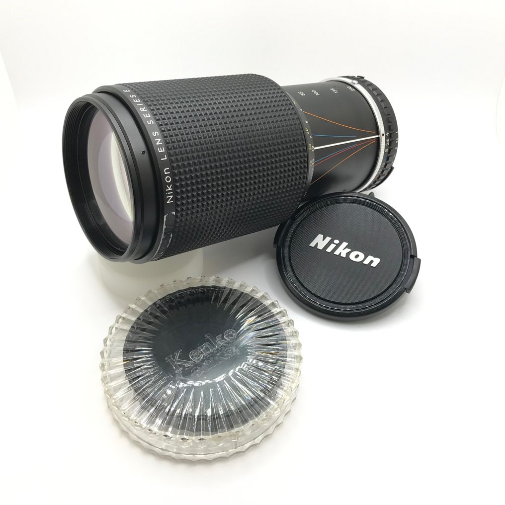 Kenko, Nikon Series E ai-s zoom 70-210mm F4 MF lens & Kenko Optical Filter 62mm set Lentile aparat foto #1.1