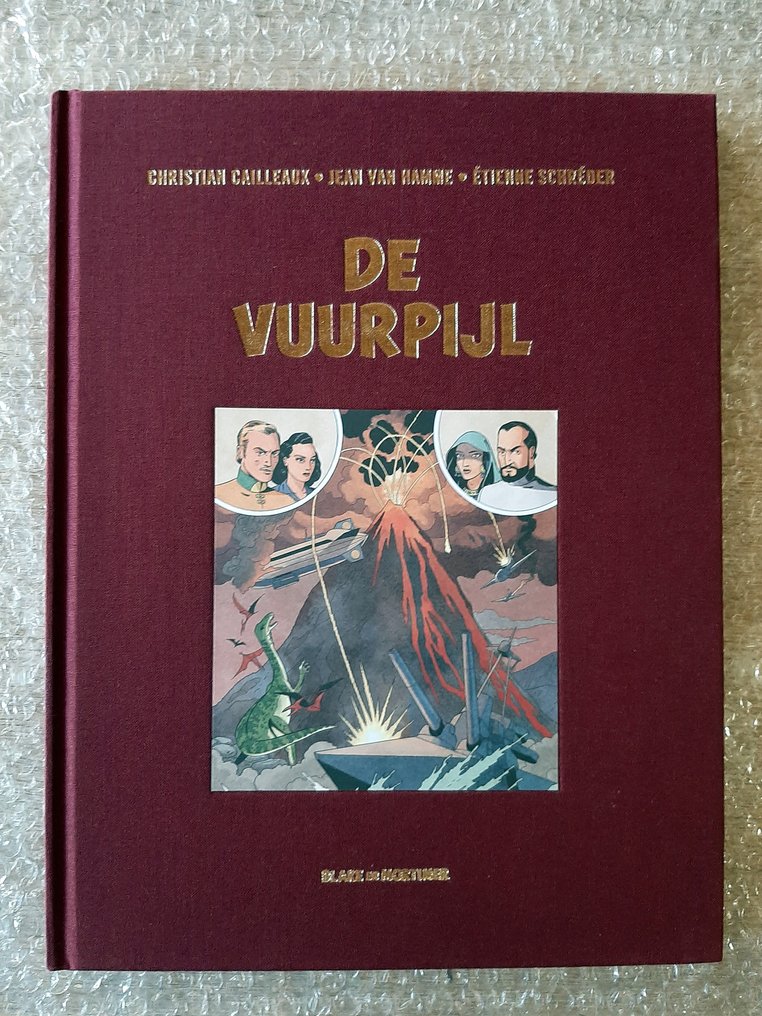 De U Straal - De Vuurpijl - luxe linnen HC - 1 Album - Gelimiteerde en genummerde oplage/2023 #1.0