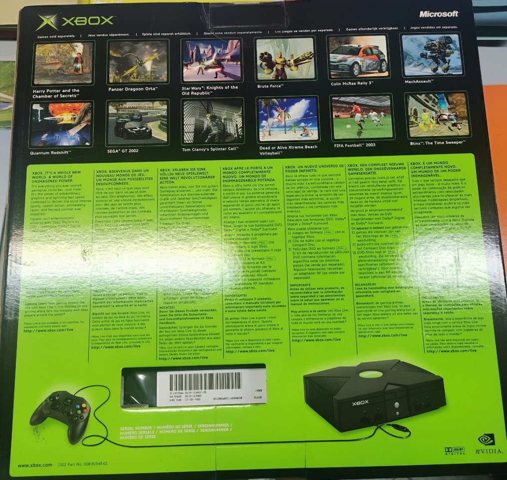 Microsoft - Xbox original - Spelcomputer (1) - In originele gesealde verpakking #1.2