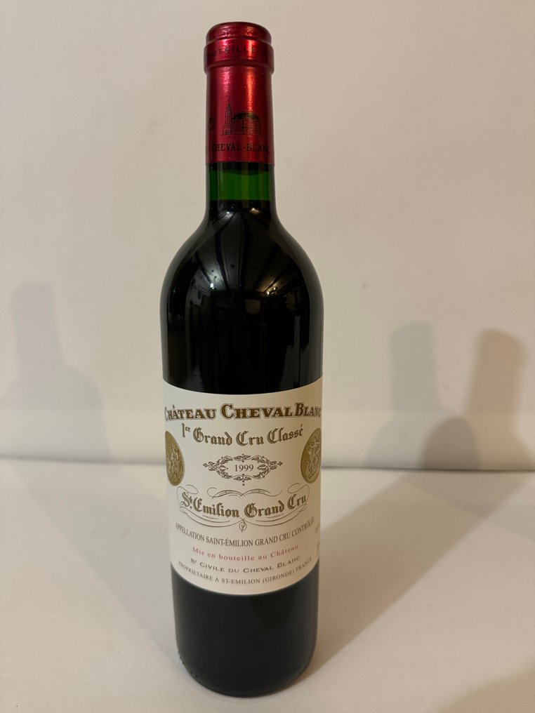 1999 Chateau Cheval Blanc - Saint-Émilion 1er Grand Cru Classé - 1 Garrafa (0,75 L) #1.1