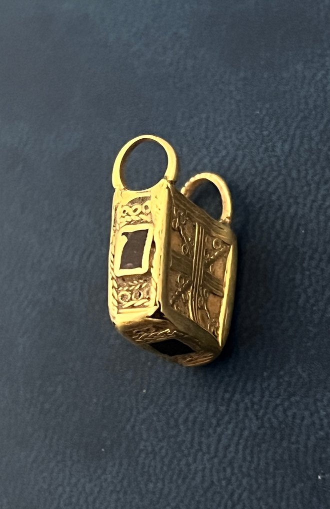 Αντίγραφο του Ancient Ro Ανθρακούχος Χρυσός Κρεμαστό κόσμημα #4.3