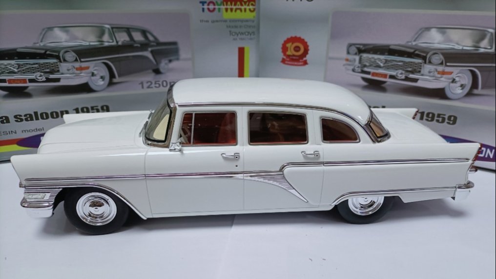 Toyways 1:18 - Machetă Sedan - Tschaika GAZ 13 - Construit în 1959 #2.2