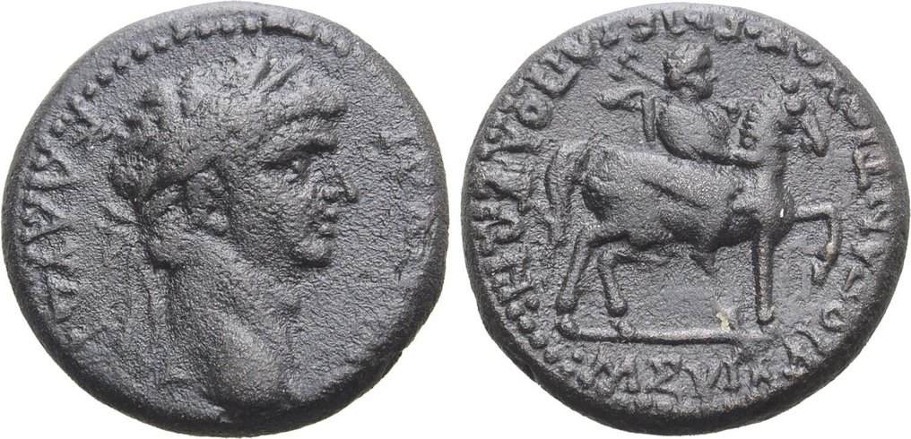 Phrygia, Hierapolis, Roman Empire (Provincial). Claudius (AD 41-54). #2.1