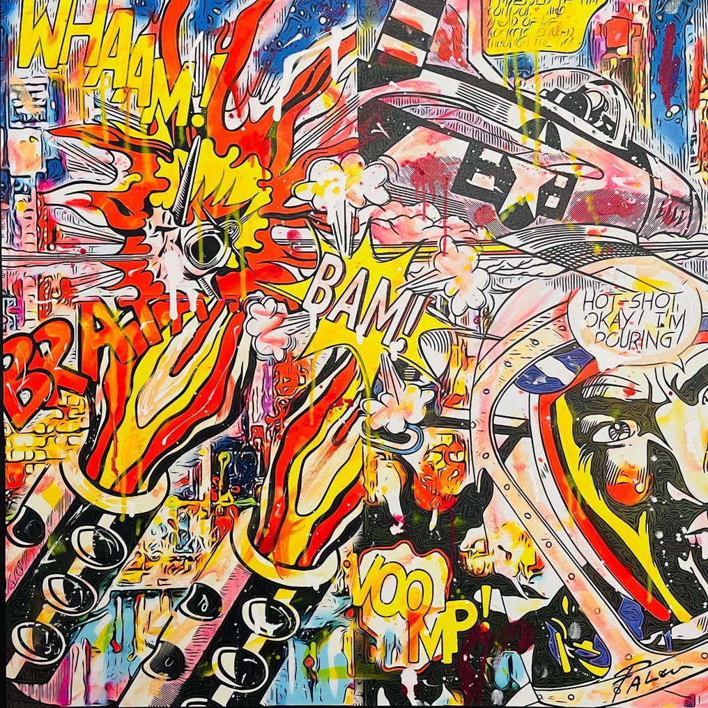 Joaquim Falco (1958) - Lichtenstein tribute #1.1