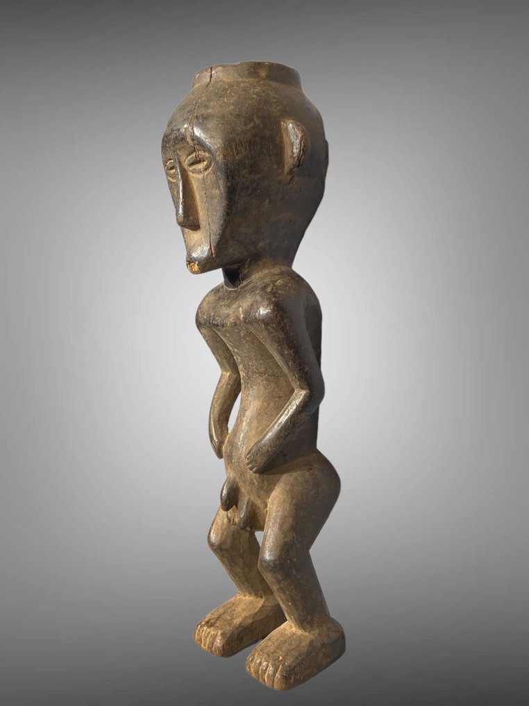 lele雕塑（40公分） - 萊萊雕塑（切割） - 的 - 剛果民主共和國  (沒有保留價) #1.2