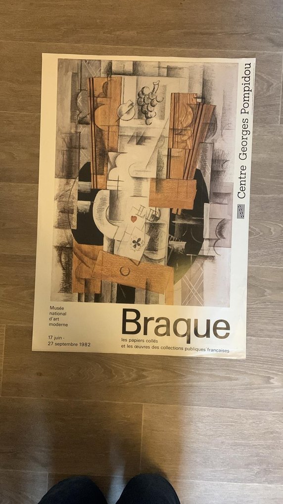 centre george pompidou - Les papier coler - 1980er Jahre #1.2