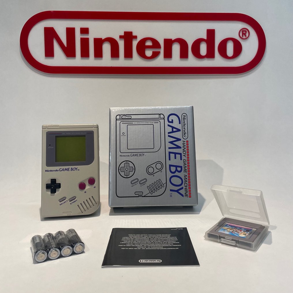 Nintendo - Gameboy Classic - Refurbished with Super Mario Land and Batteries - Videospilkonsol - Med reproboks #1.1