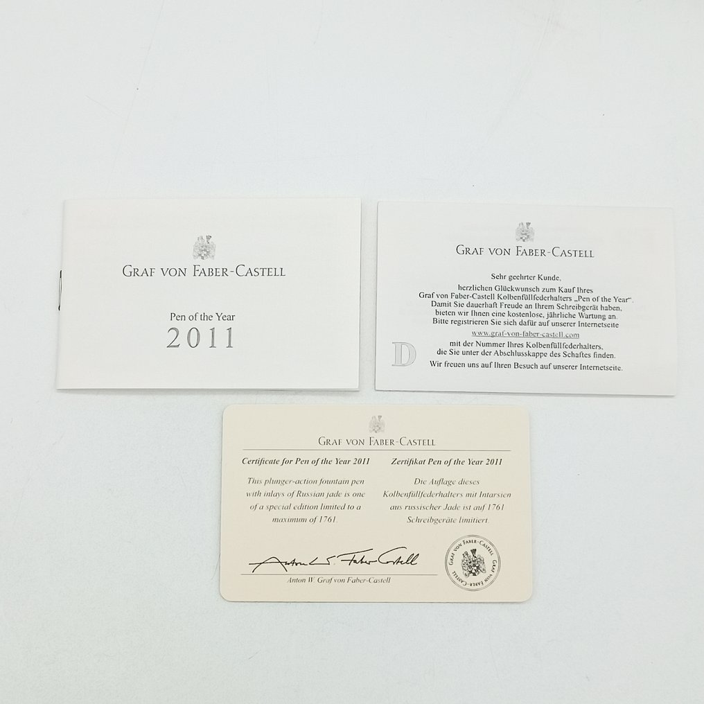 Graf Von Faber-Castell - pen of the year 2011 - Caneta de tinta permanente #2.1