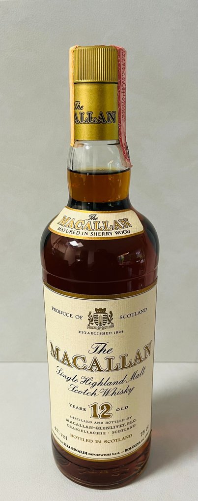 Macallan 12 years old - Original bottling  - b. 1980-luku - 75cl #1.1