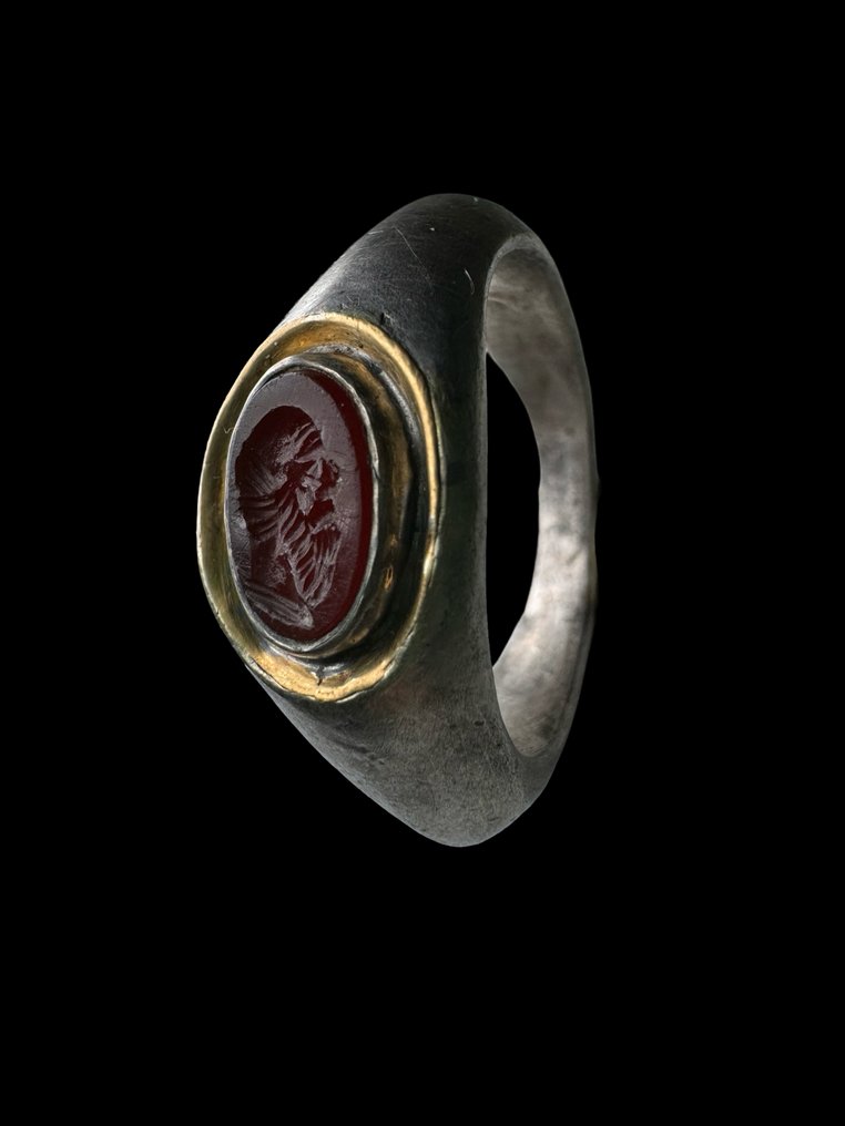 Romerska antiken Silver Ringa #1.2