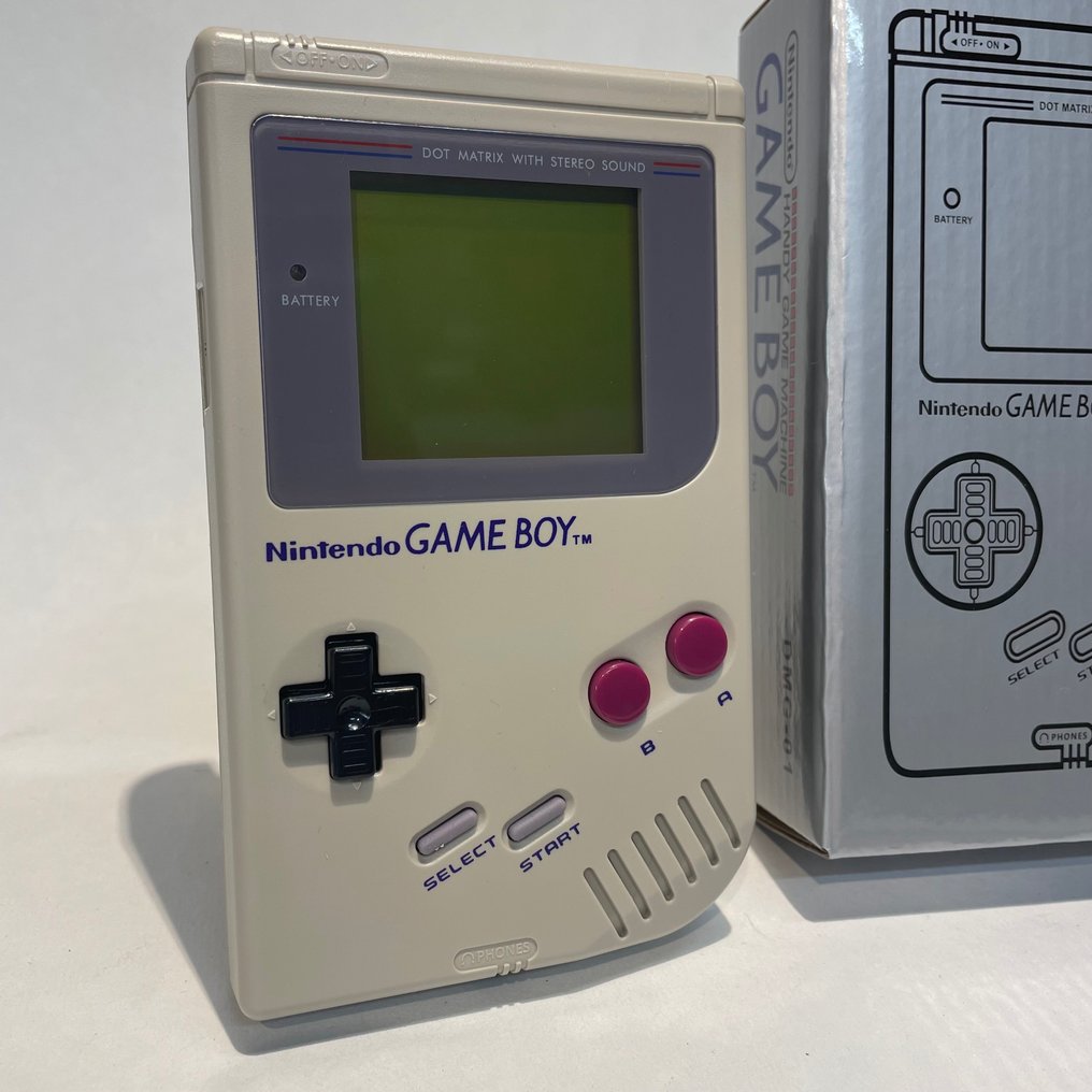 Nintendo - Gameboy Classic - Refurbished with Super Mario Land and Batteries - Videospilkonsol - Med reproboks #1.2