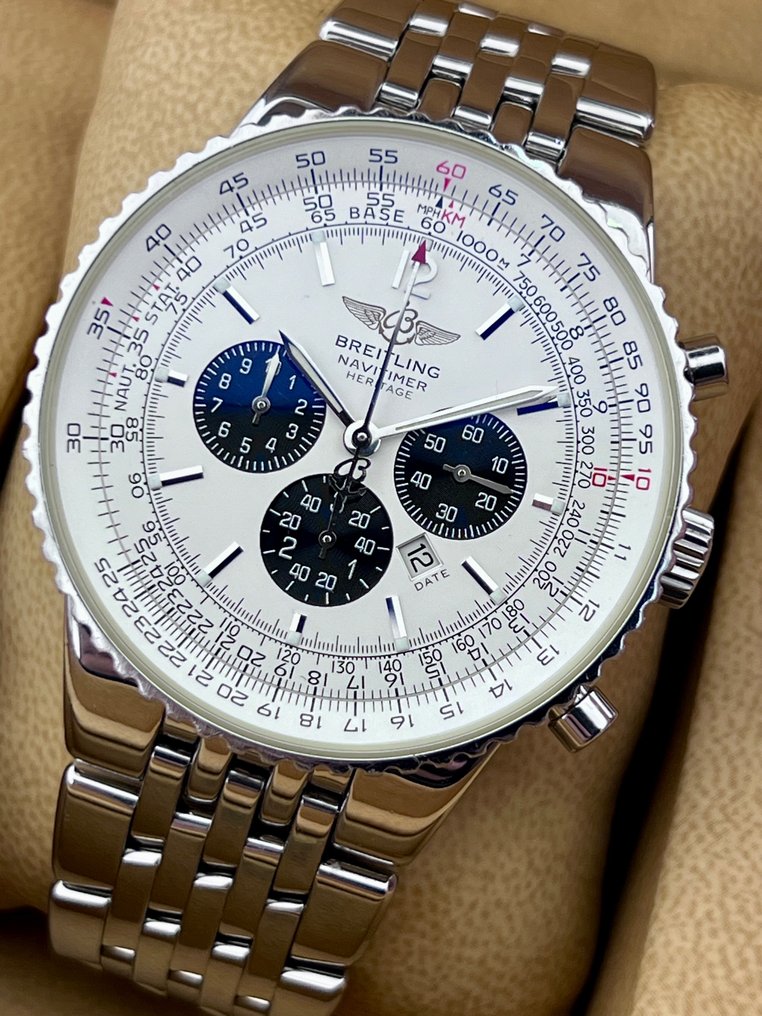 Breitling - Navitimer Heritage Flyback Automatic Chronograph Panda - - A35340 - Herre - 2000-2010 #2.1