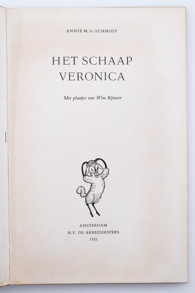 Annie M.G. Schmidt / Wim Bijmoer - Het schaap Veronica - 1951 #3.1