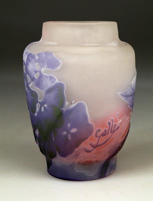 Emile Gallé - Vase  - Glass #1.2