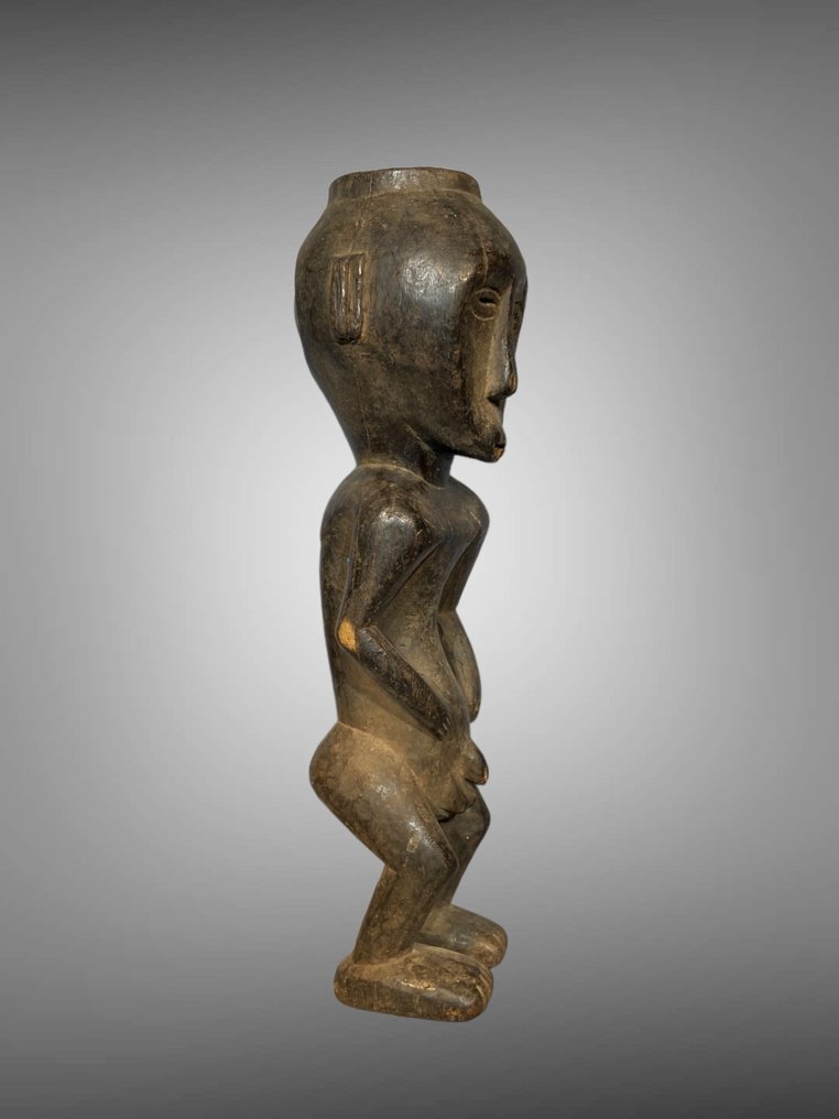 lelé skulptur (40 cm) - lelé skulptur (skåret) - den - DR Congo  (Ingen mindstepris) #2.1
