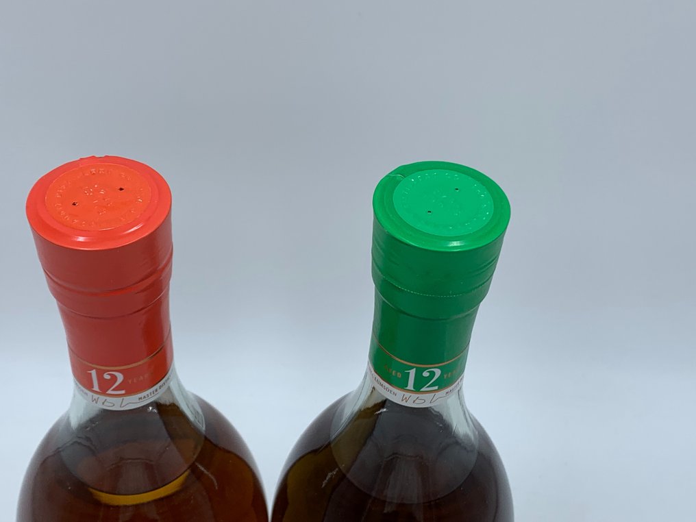Glenmorangie - 12yo Calvados Cask Finish & 12yo Palo Cortado Finish - Original bottling  - 70 cl - 2 botellas  #3.1