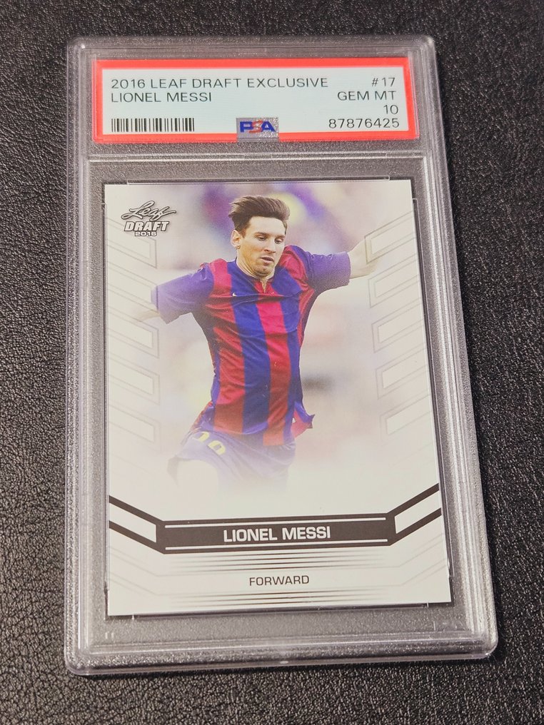 2016 - Leaf - Draft exclusive - Lionel Messi - #17 - 1 Graded card - PSA 10 #1.1