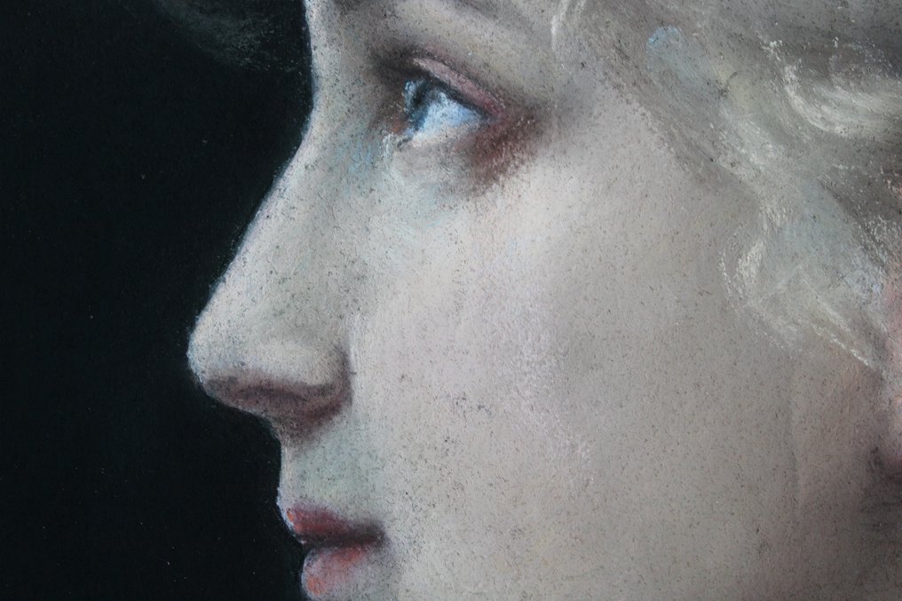 Vittorio Matteo Corcos (1859-1933), Κύκλος του/της - Ritratto di popolana #3.2