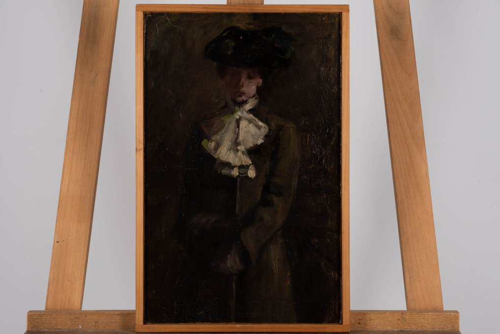 Louise Fritzlin (1870-1953) - Portret dame #3.3