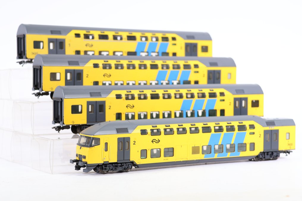 Märklin H0 - 43598 - Σετ επιβατικού τρένου μοντελισμού (1) - Σετ DDM τεσσάρων τεμαχίων - NS #1.1