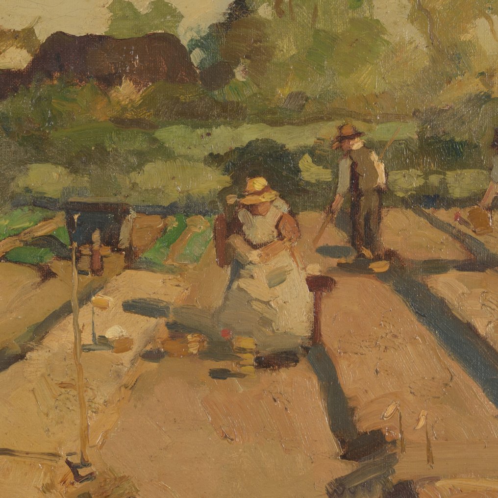 Bernardus Cornelis 'Cor'Noltee (1903-1967) - Landarbeiders aan het werk #2.2