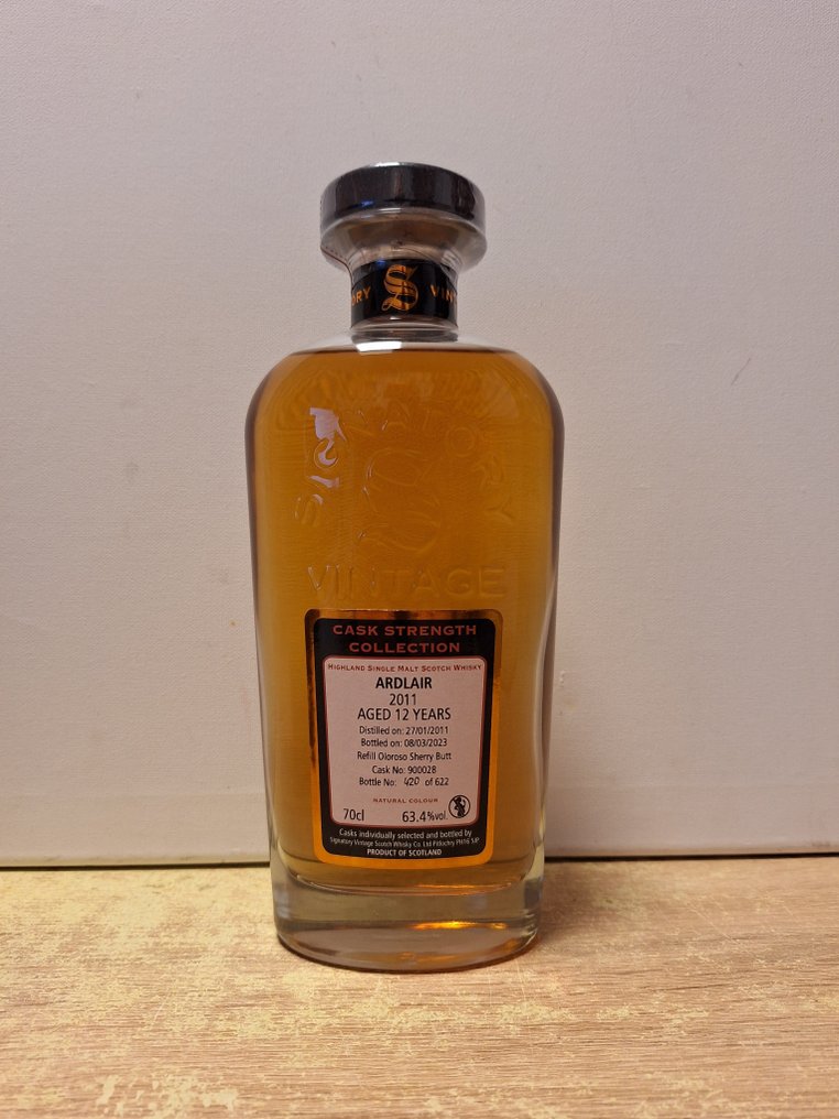 Ardlair 2011 12 years old - Cask Strength Collection - Refill Oloroso Sherry Butt no. 900028 - Signatory Vintage  - b. 2023  - 70 cl #1.2
