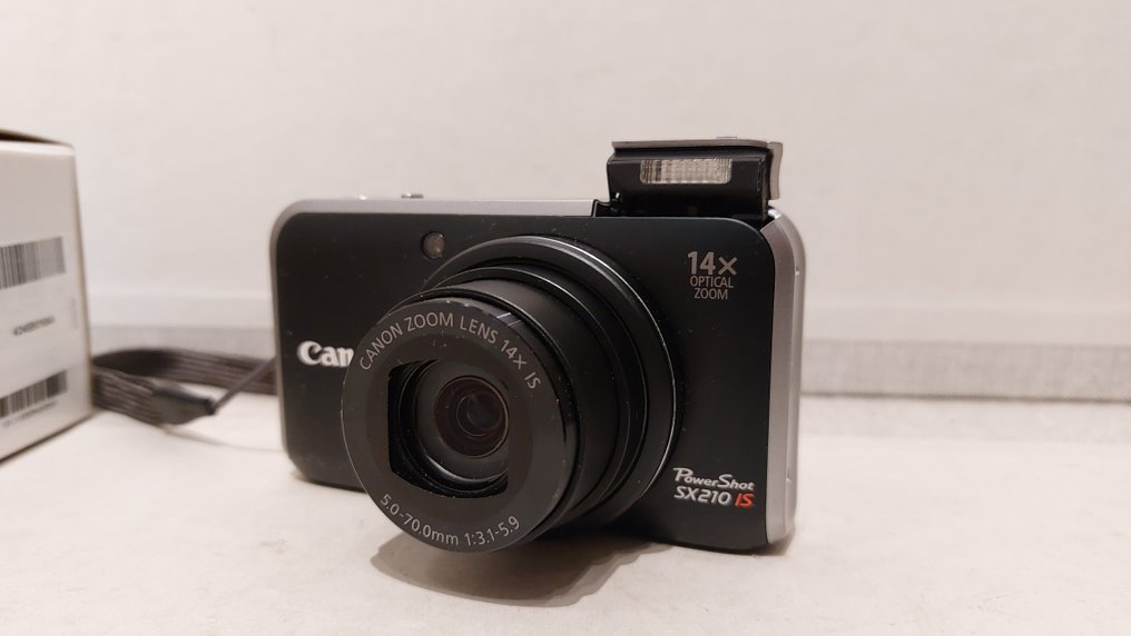 Canon Powershot SX210 IS, 14.x Zoom, 14.1 MP Digital camera - Catawiki