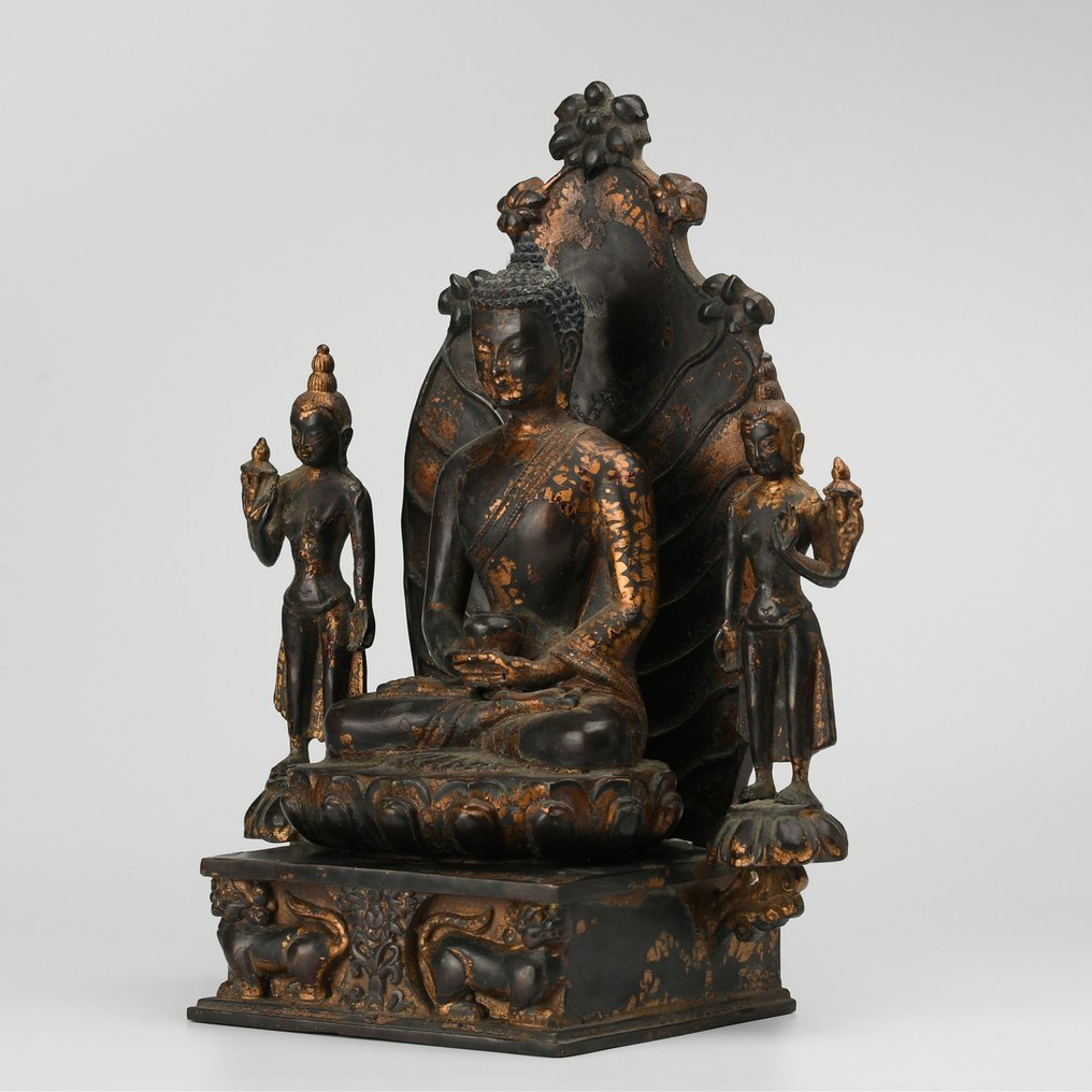 私人收藏佛像,(阿彌陀佛)佛像 - 金屬 - 2000-2010 #1.2