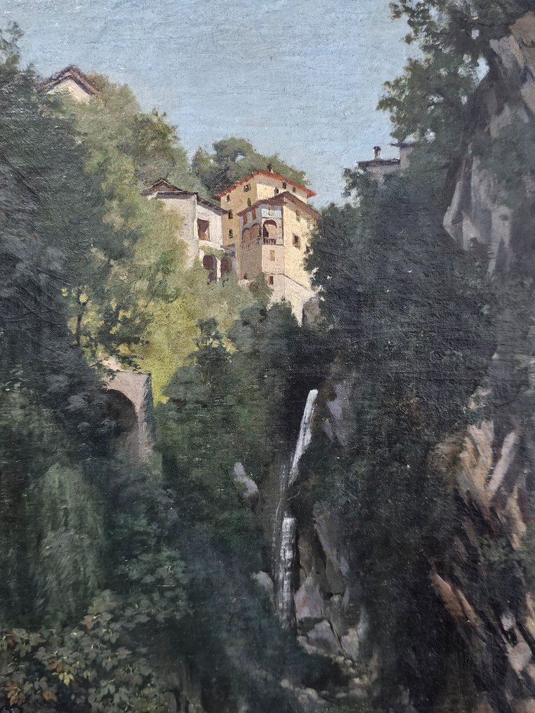 Francesco Fergola (1821 - 1894) - Villa nel verde #3.1