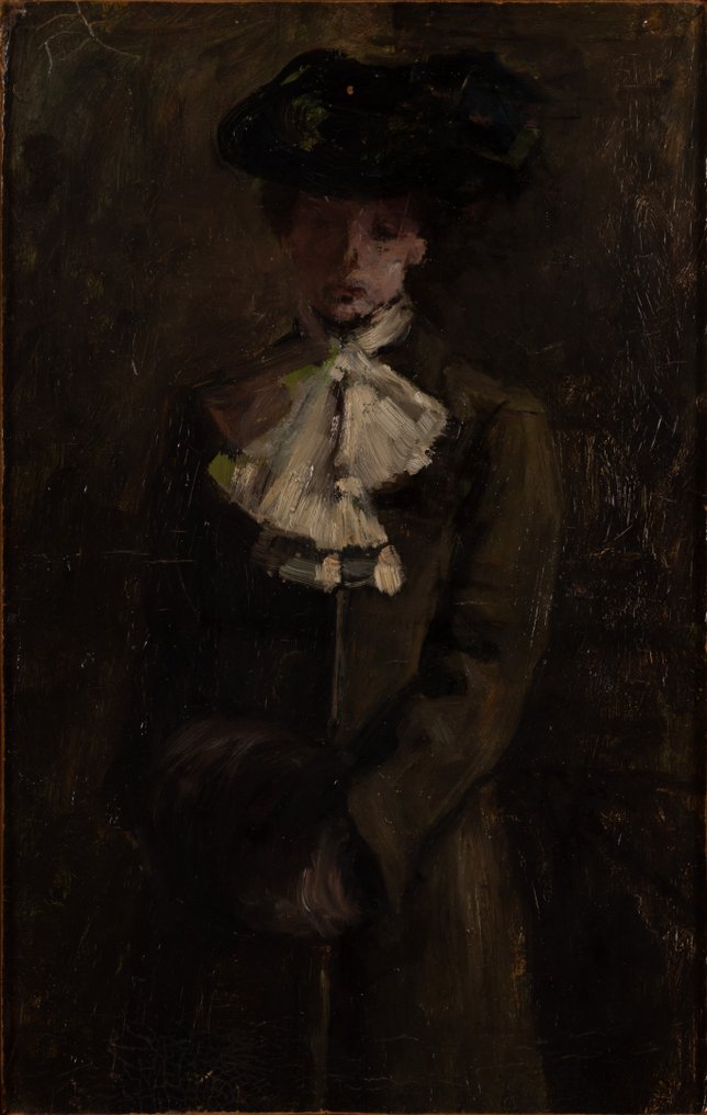Louise Fritzlin (1870-1953) - Portret dame #1.1