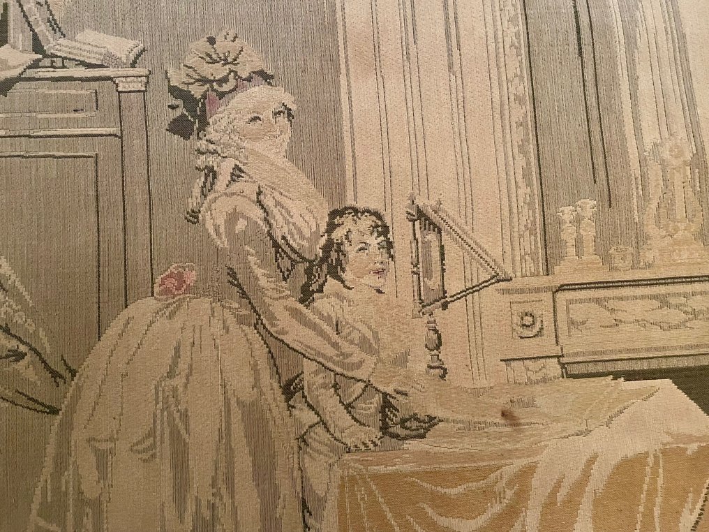 Ταπετσαρία  - 140 cm - 105 cm - Τέλη 18ου αιώνα #1.0