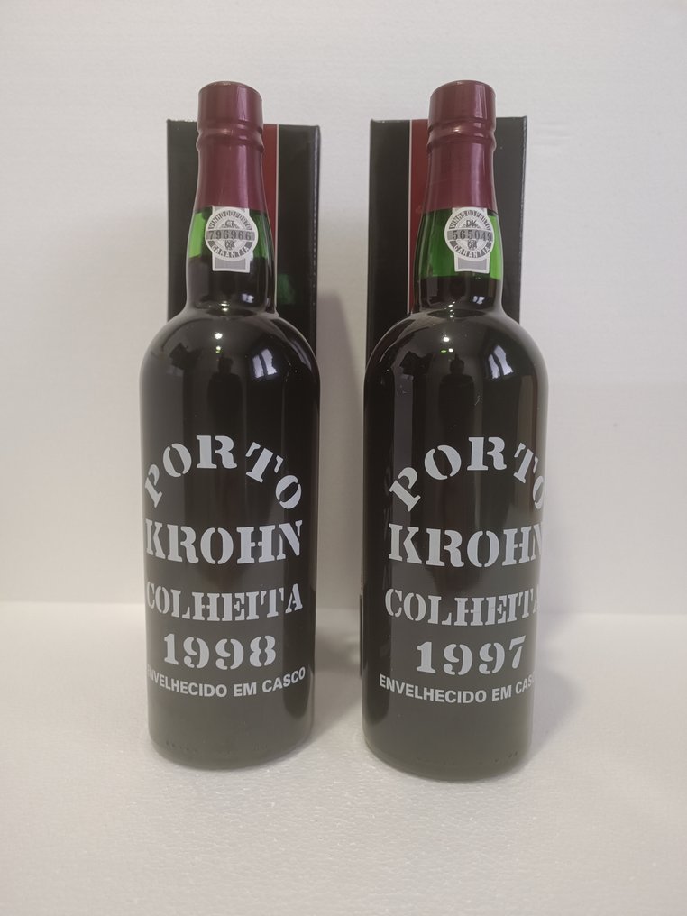 Krohn Colheita Port: 1997 & 1998 - Douro - 2 Bottiglie (0,75 L) #1.1