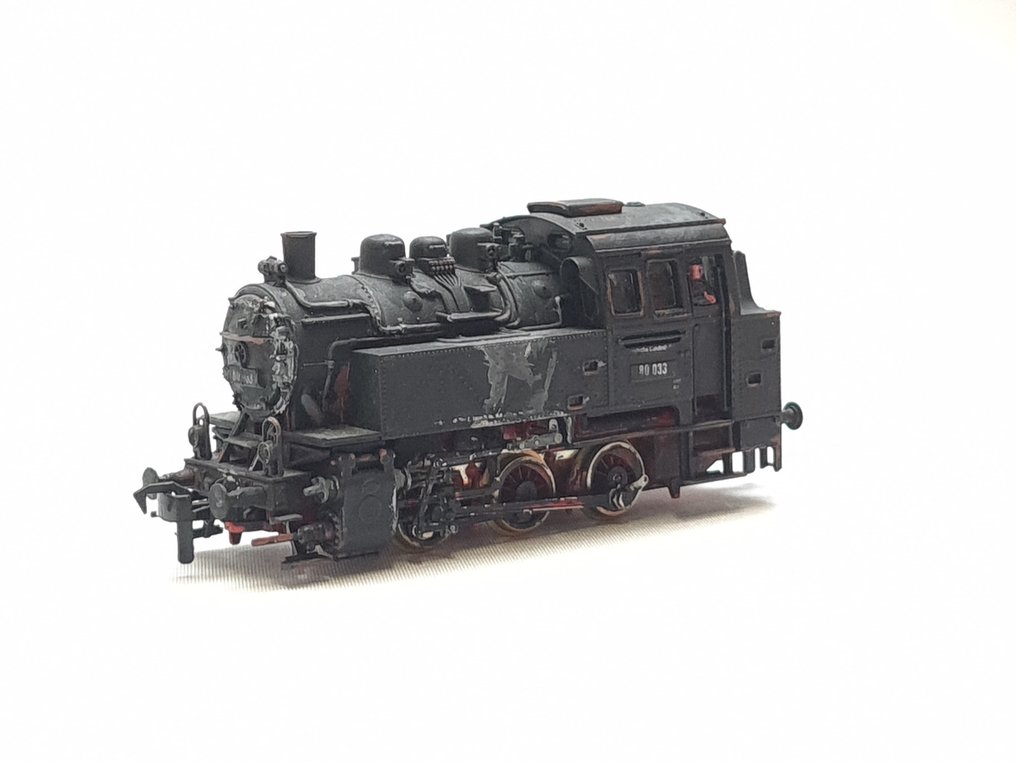 Roco H0轨 - 43208 - 煤水机车 (1) - BR 80 - DB #1.1