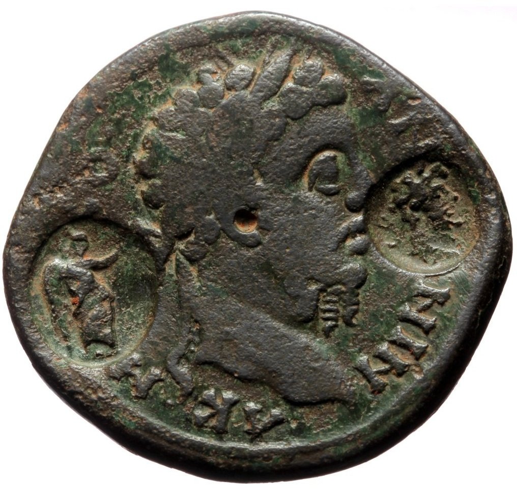 Bithynia, Nicaea, Rooman valtakunta (maakunta). Commodus (AD 177-192). Very rare and unique! #1.1