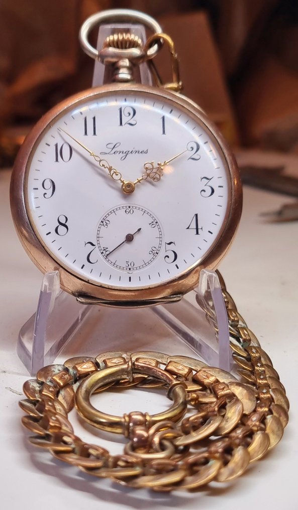 Longines 5 Grand prix Paris pocket watch No Reserve Price 3435665