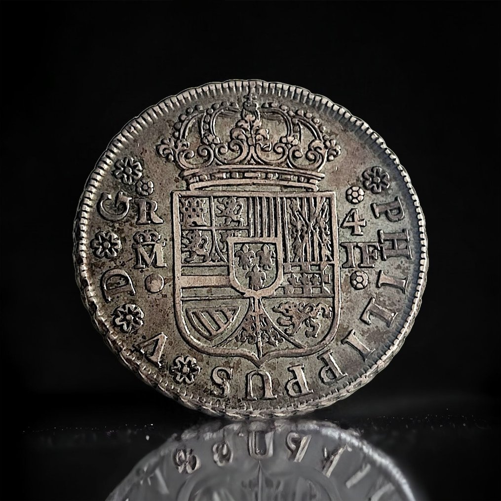 Spanje. Felipe V (1700-1746). 4 Reales 1740 Madrid JF #3.1