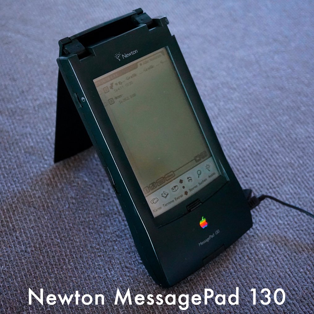 Apple Newton MessagePad 130 QWERTZ (1996) - Calculator - Cu cutie de schimb #1.1