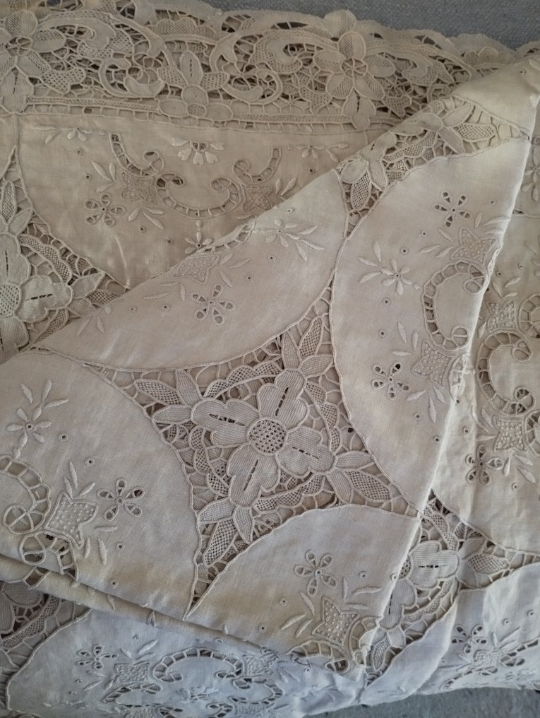 Sengeteppe  - 267 cm - 220 cm - Håndlaget sengeteppe #4.3