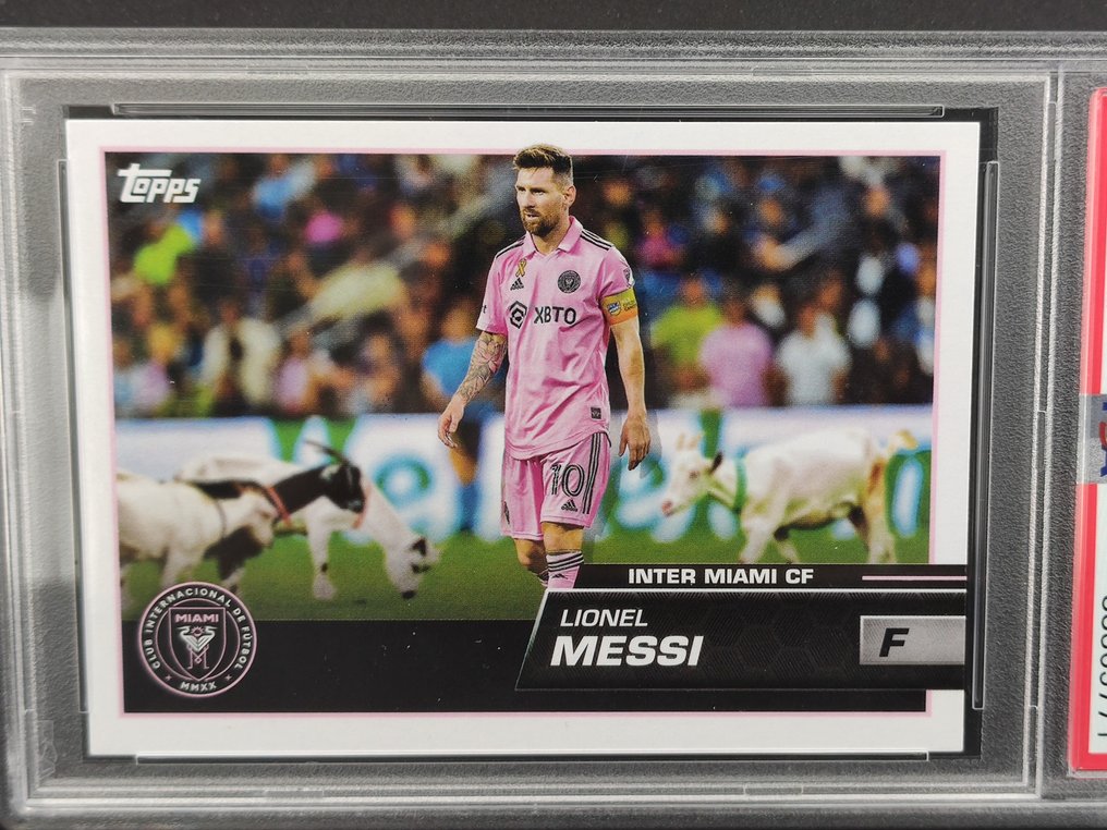 2023 Topps MLS Lionel Messi - GOAT - Special #201 - PSA 9 - 1 Graded card #2.1