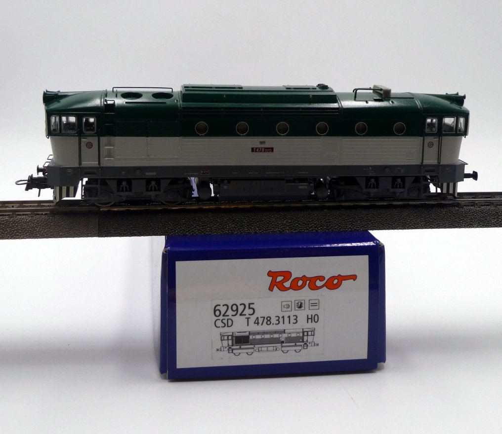 Roco H0 - 62925 - Diesellokomotive (1) - T478.3113 - Epoche IV - CSD #1.1