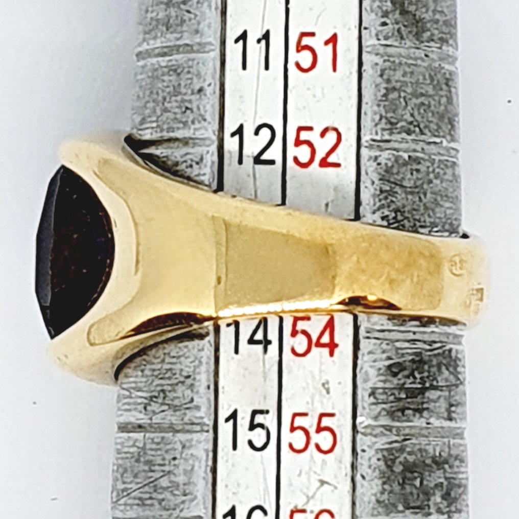 Ring - 18 karat Gull -  3.00ct. tw. Ametyst #4.3