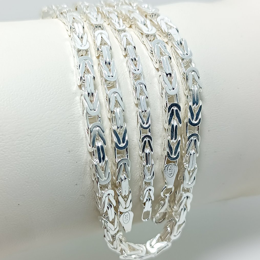 Sem preço de reserva - Colar Prata - Conjunto Bizantino #1.0