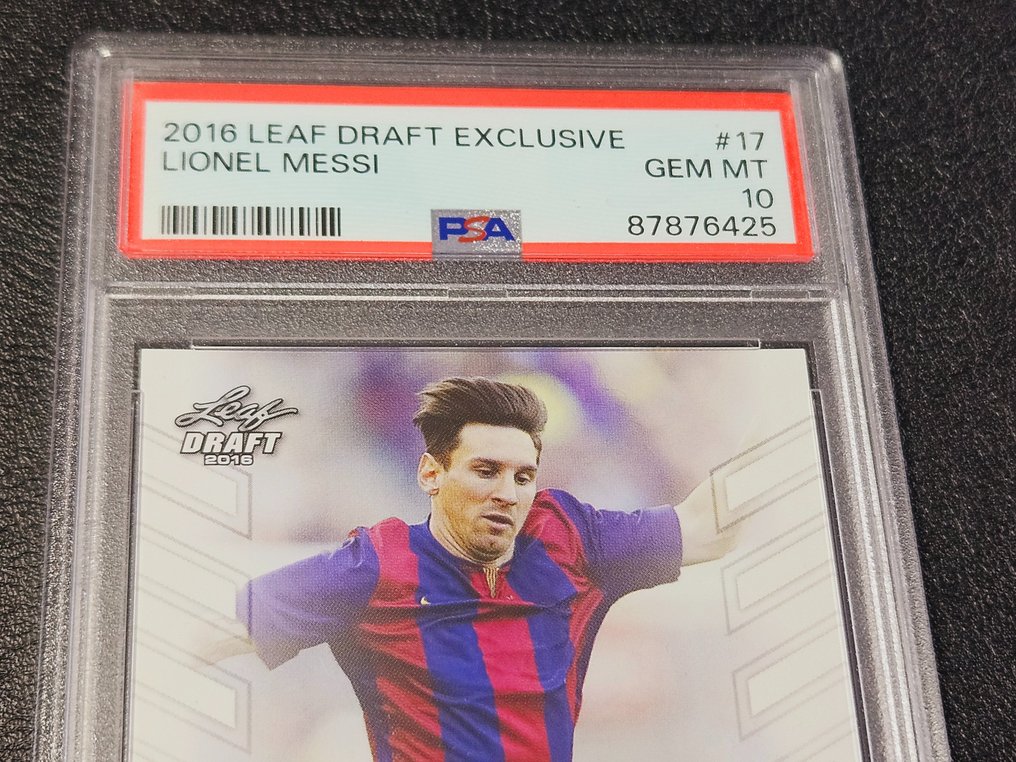 2016 - Leaf - Draft exclusive - Lionel Messi - #17 - 1 Graded card - PSA 10 #2.1