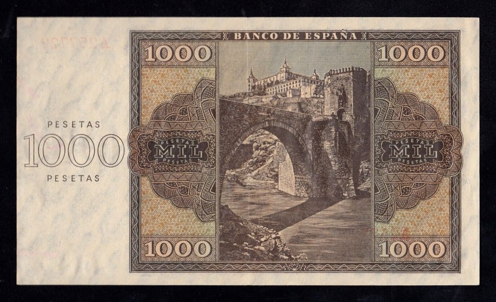 西班牙. - 1000 Pesetas - 1936 #2.1