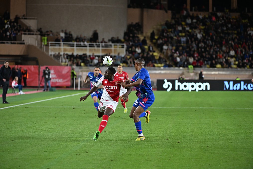 AS Monaco vs. LOSC Lille - Ligue 1 - Folarin Balogun - Maglia preparata e firmata  #1.1